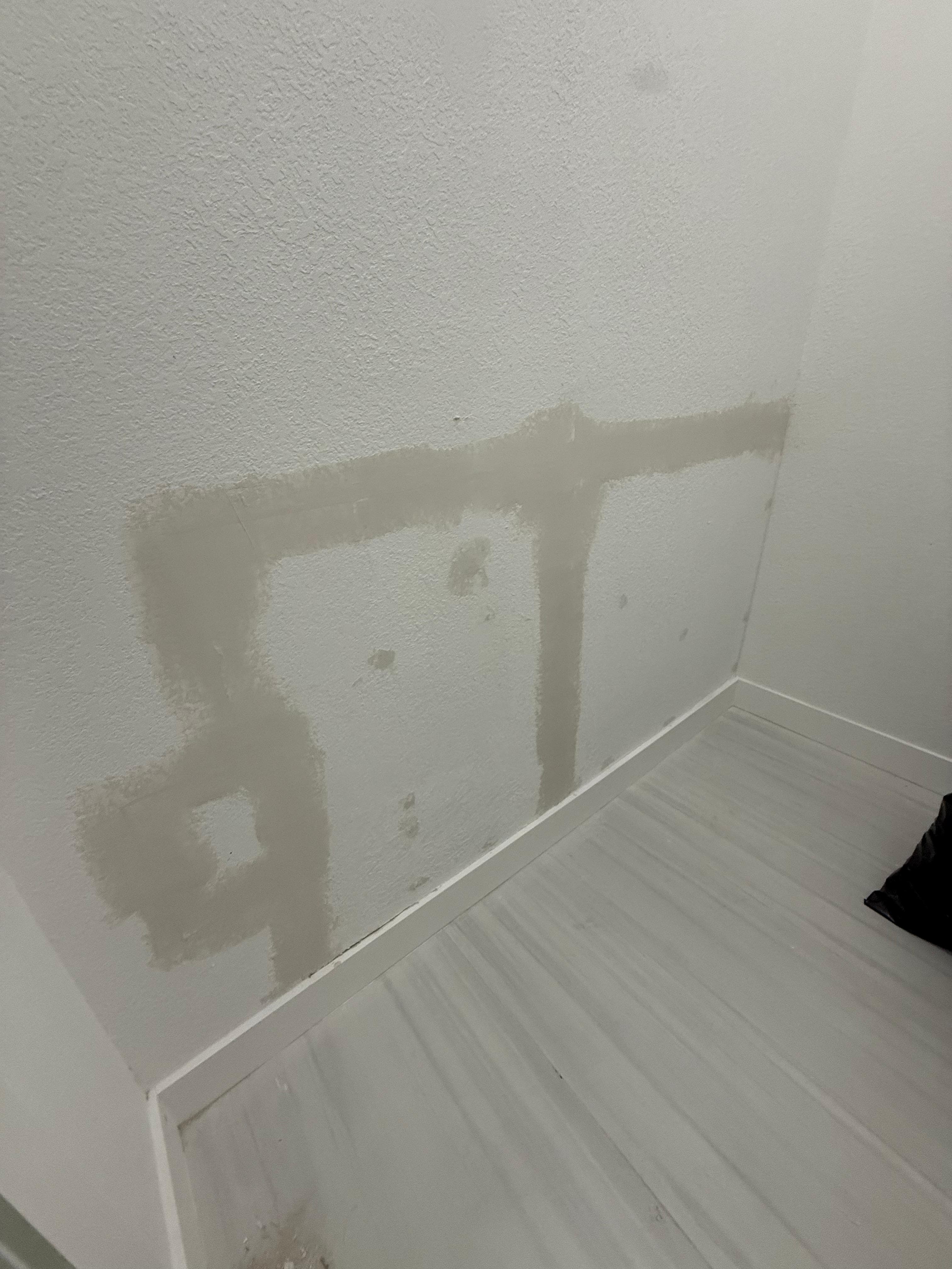 Plumbing before repair